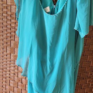 Azazie Sparrow Mother of the Bride Dress.  NEVER WORN